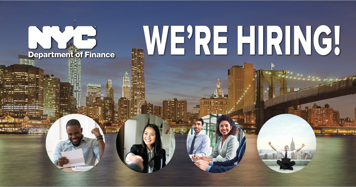 DOF is hiring! Join us on April 29 for the next Jobs NYC Hiring Hall to meet our team and learn firsthand what it's like to work with city government! Date: Monday, April 29, 2024 Time: 9am – 2pm Location: York College Address: 94-20 Guy R Brewer Boulevard, Queens, NY 11451