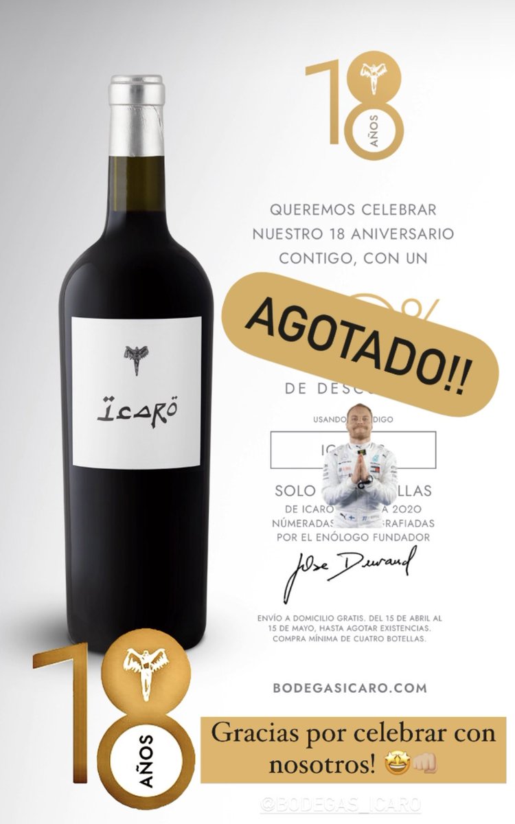 Gracias por tanto cariño y apoyo 🍷👊🏼🤩