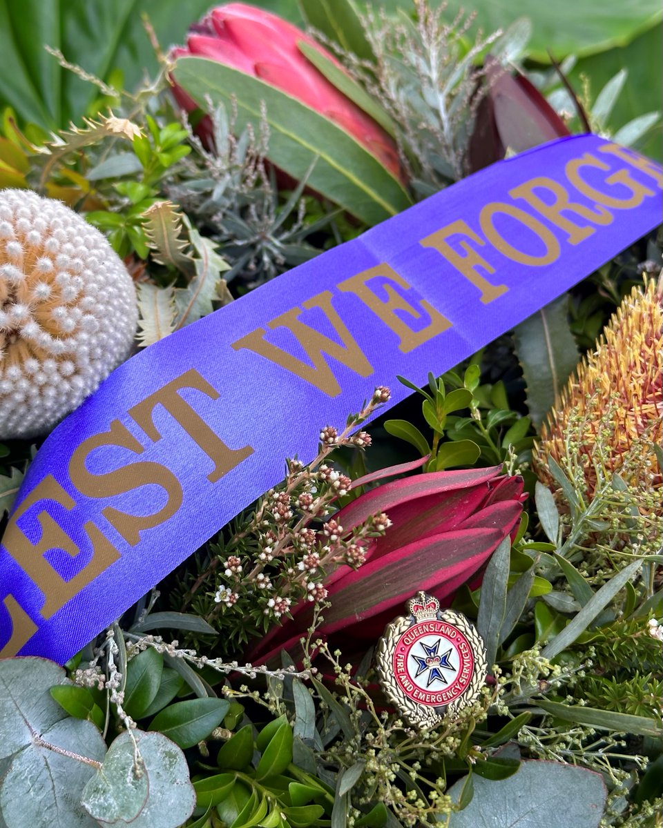 We have many current and former servicemen and servicewomen among our ranks at QFES. Today, we acknowledge their contributions and the courage and sacrifice of all those who have defended and served our country. Lest We Forget.