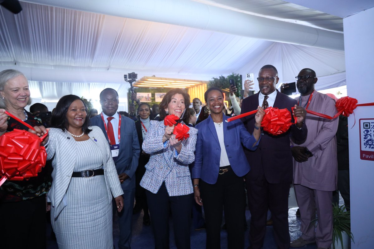 I was delighted to open the #DigitalTransformationwithAfrica Pavilion at the #AmChamSummit24 alongside @SecRaimondo and @USAmbKenya, celebrating the U.S.-Africa partnerships that are strengthening digital access and environments across the continent.