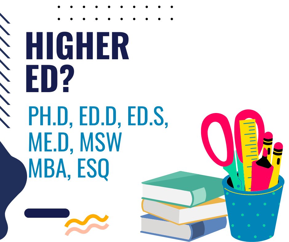 I'ts grad season and I'm tryna see something. School leaders: what higher ed degree did you get and why? I'm developing a piece for @NAESP's #PrincipalMag about what programs #principals are most intrested in and help elevate thier leadership.