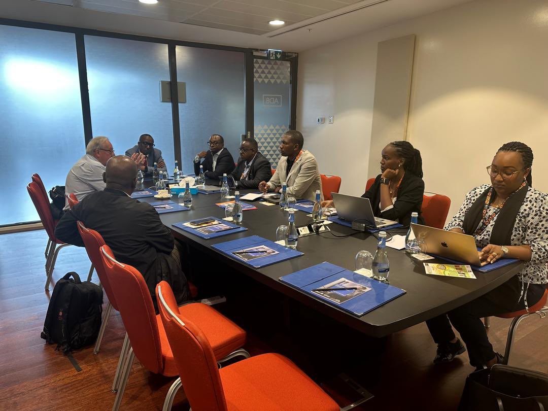 The @EDCTP Board members representing Rwanda met today with Dr. Thomas Nyirenda, Strategic Partnerships & Capacity Development Manager, and Professor Marcel Tanner, High Representative for Europe, to discuss the preparations of the next EDCTP Forum to be held in Kigali in 2025.