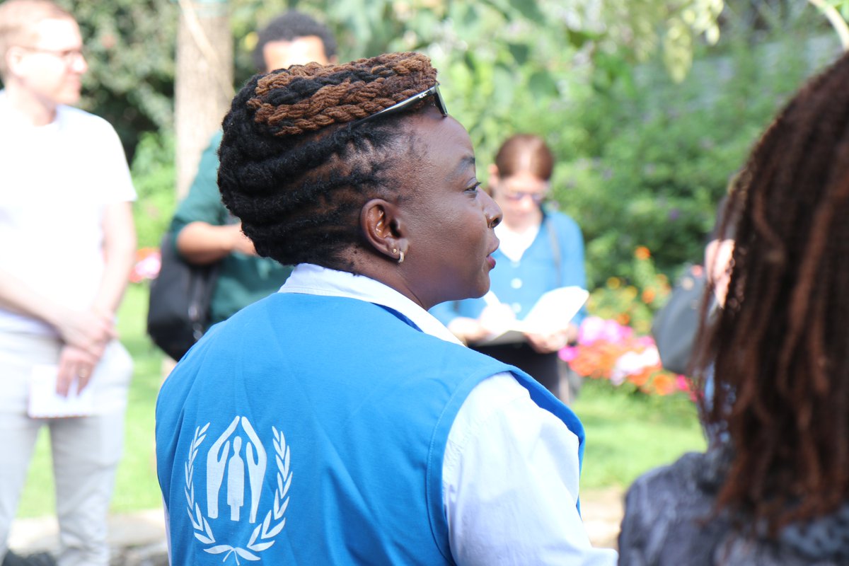 UNHCREthiopia's tweet photo. The delegation visited @RRSEThiopia's registration facilities, where RRS is issuing IDs supporting refugees’ inclusion to national system. At UNHCR’s Resettlement house, they learnt how we are working with governments to ensure refugees are safely resettled to other countries. https://t.co/ObcO5wnTVl