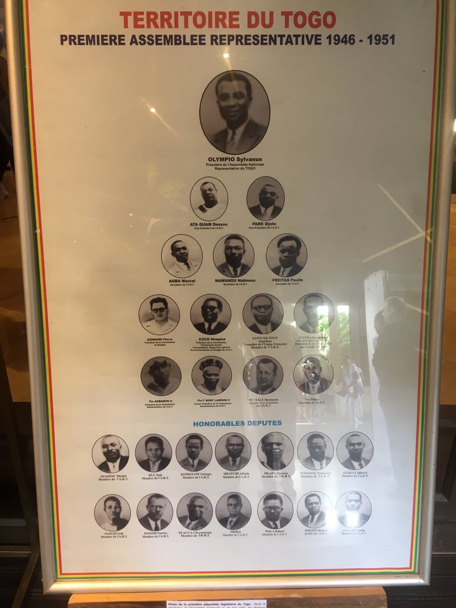 VisionnaireTg's tweet photo. #Photo1 La 1ère Assemblée Représentative du Togo (1946-1951), territoire placé sous tutelle de la France.

#Photo2 L’Assemblée Législative du Togo (1955-1958), territoire placé sous tutelle de la France.

#Togo https://t.co/2CWkzs32MS