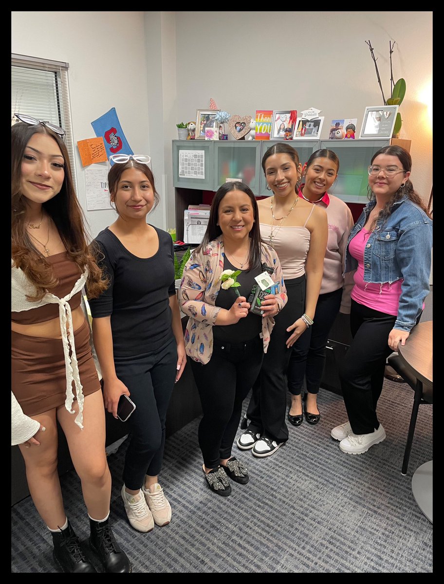 Happy Administrative Professionals Day to all the hard working individuals <a href="/Socorro_HS1/">Ignacio Estorga, Ed.D</a> 
Thank you for all you do! 
💙❤️🐾
<a href="/bbau_SHS/">Brittany Bautista</a> <a href="/VGomez_SHS/">Veronica Gomez</a>