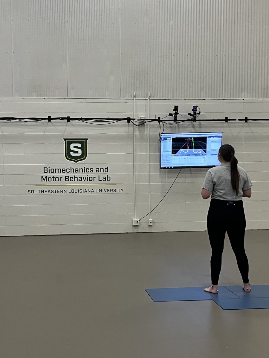 Amazed by the new technology that ⁦@oursoutheastern⁩ has in the Biomechanics and Motor Behavior Lab. Our students will benefit immensely!
