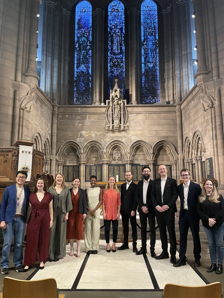 Congratulations @echo_vocal for a wonderful concert @UofGlasgow @MusicintheUni. A marvellous programme with music by contemporary composers @RoxannaPanufnik Alexander McNamee, @AilieRobertson and Kenneth Tay alongside Tallis, Robert Ramsay and Vaughan Williams. Beautiful 🎶🫶🏼