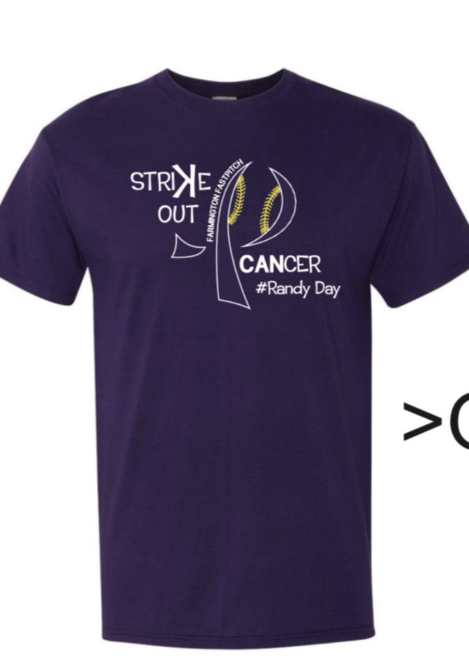 Commemorative Strike Out Cancer t-shirts will be available for purchase with proceeds going to the Louis Schmitz Foundation. Hope to see you there! 💜🥎@tigerfarmington