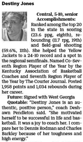 Outstanding! Way to go Destiny! Courier Journal First Team! shorturl.at/nyCZ7 #loucentral_gbb