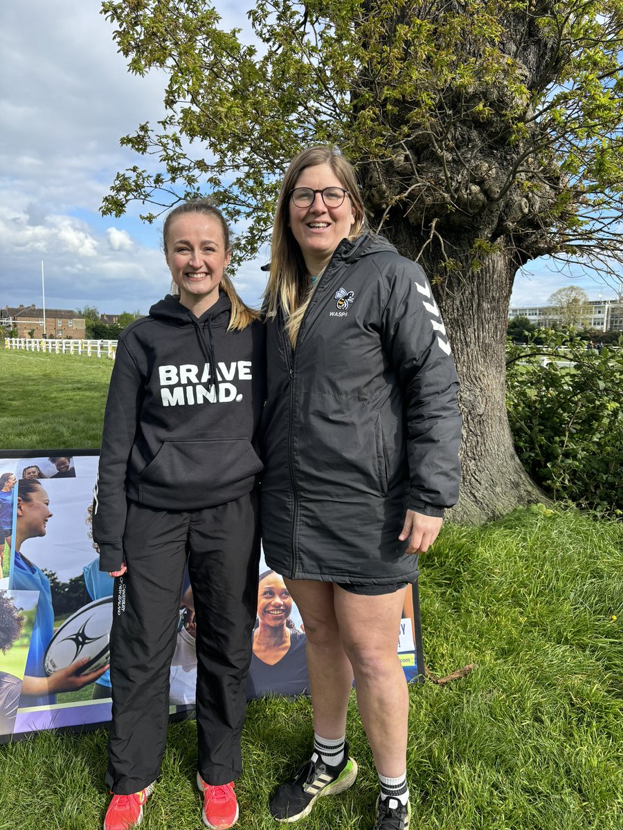 …one answer came back saying…”…yes, they’re about making sure I feel happy when I play rugby…” 🏉 ❤️ Thank you @WaspsFC and @maddysmark - keep doing what you are doing! #mentalhealth #girlsrugby #womensrugby