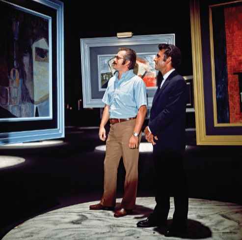 'Tom Wright is interesting in that he doesn’t use any single artistic form. He paints in abstracts, impressionism, and almost still-life realism.”

— Rod Serling on Night Gallery's prolific in-house artist, Tom Wright