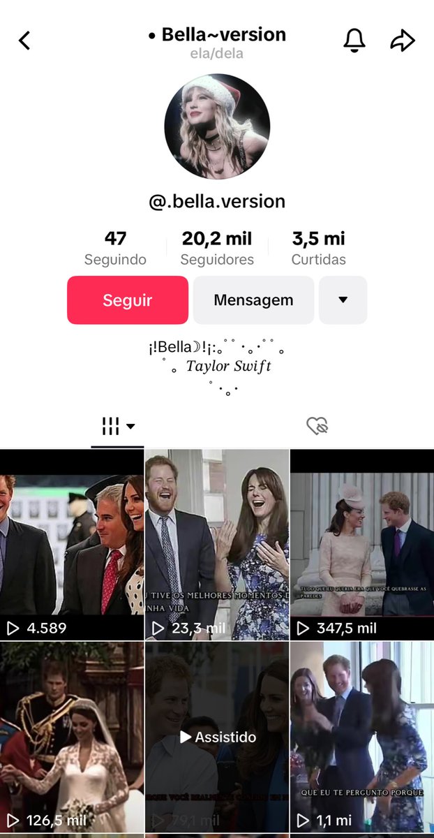 Pedimos encarecidamente que os usuários de TikTok, denuncie essa conta. Não engajem, não respondam, apenas denunciem. Gente maluca, que está se divertindo com fakenews não merece ter espaço na internet. tiktok.com/@.bella.version