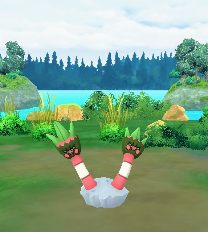 Lake Biome 😎
#PokemonGO #ShinyCheck 
#Binacle