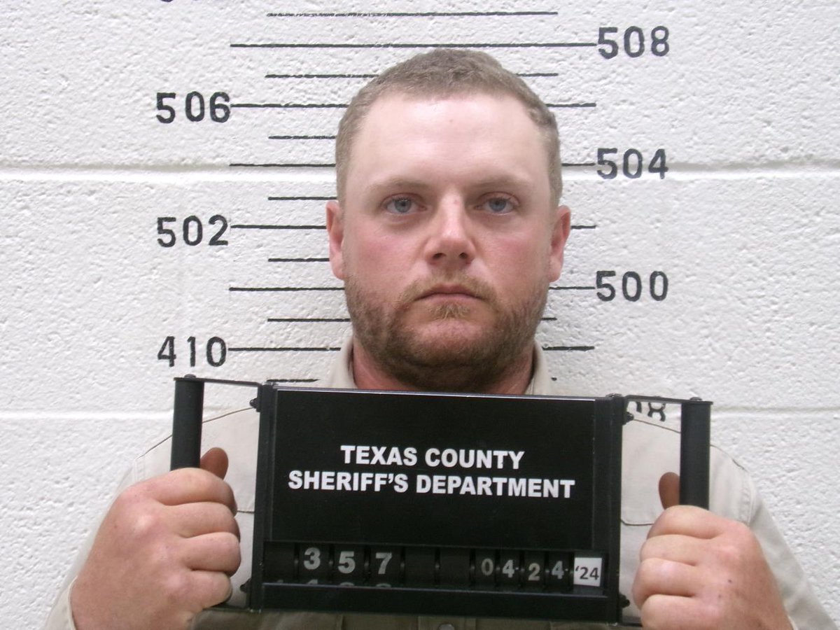 Paul Grice was arrested and booked into the Texas County Jail on two counts of First-Degree Murder, two counts of Kidnapping, and one count of Conspiracy to Commit Murder in the First Degree in connection to the killings of Veronica Butler and Jilian Kelley.