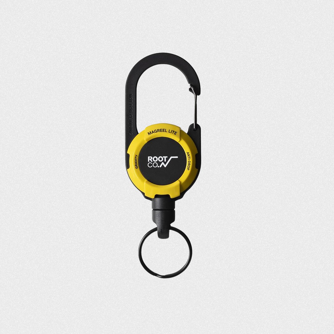 The Root Co. Mag Reel Lite is a magnetic keychain with a 65cm extendable cord, and 2.0kg load capacity. Attach your essentials easily to bags or belt loop

→ bye.money 🔑