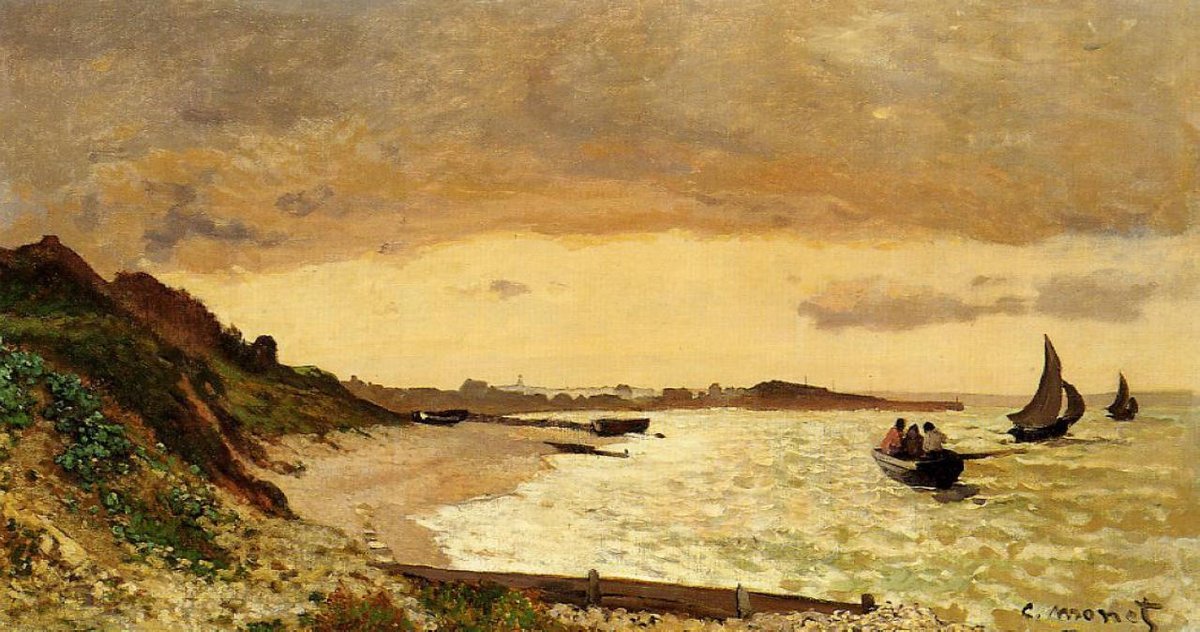 🎨 Art 🖼

Claude Monet, La côte à Sainte-Adresse. 
1864

#ClaudeMonet #Art #Culture #RDM