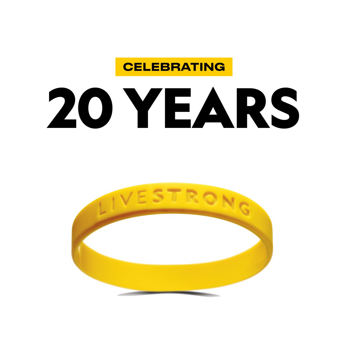 The Livestrong Wristband, a simple accessory that sparked a global movement, turns 20 this year! 💪
What does your wristband mean to you? Tell us for a chance to be featured 💛
lvstr.ng/WristbandShop