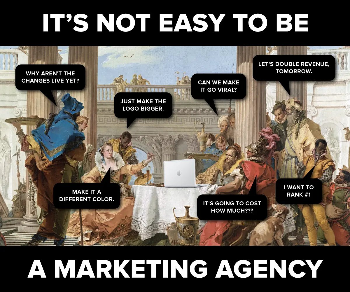 The struggle is real in the marketing world. Can anyone relate? 🥲
#marketinghumor #agencylife #marketingagency #appmarketing #appdeveloper