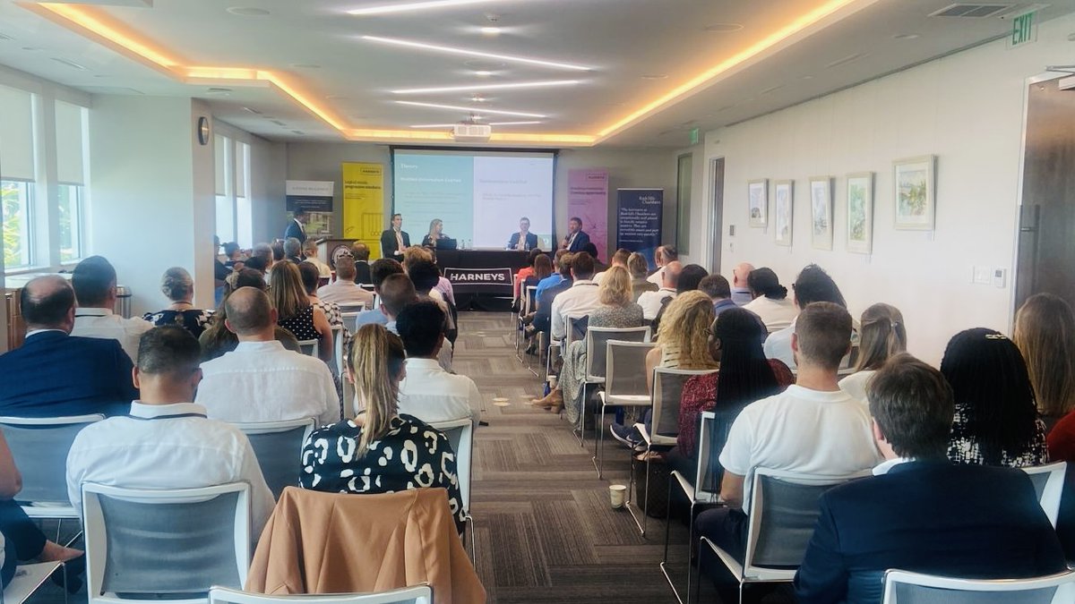 Today at the Centre, <a href="/Harneys/">Simon Harney</a> hosted their Insolvency Insights Seminar. 

#BVIIAC #LawEvents