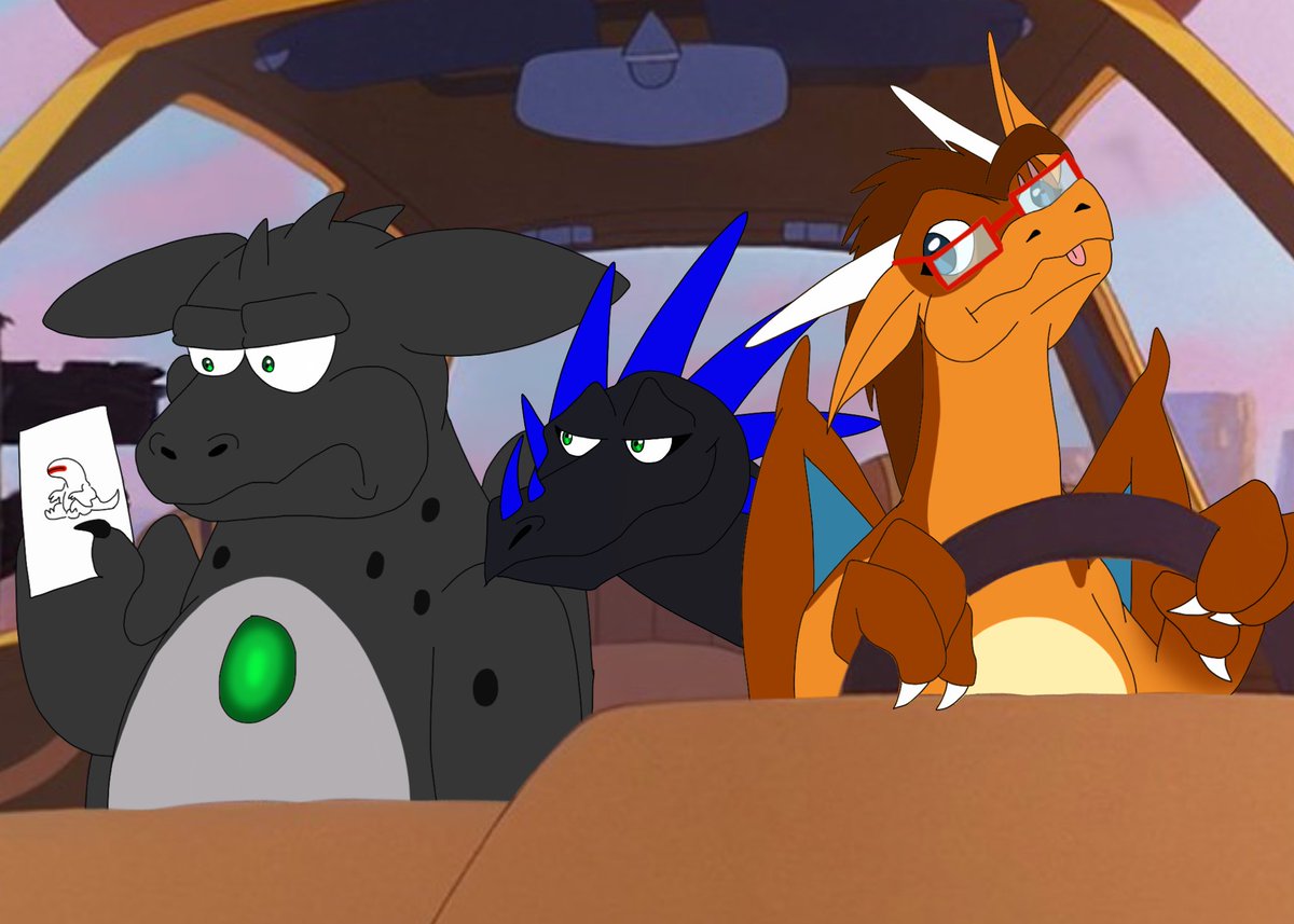 DragonDogFilmsG's tweet photo. If I were to give an example on the dynamics between me and my two best friends @Freakness96 and @Alpha_Maia when all three of us are together it would be this https://t.co/6BuHjyKFUe