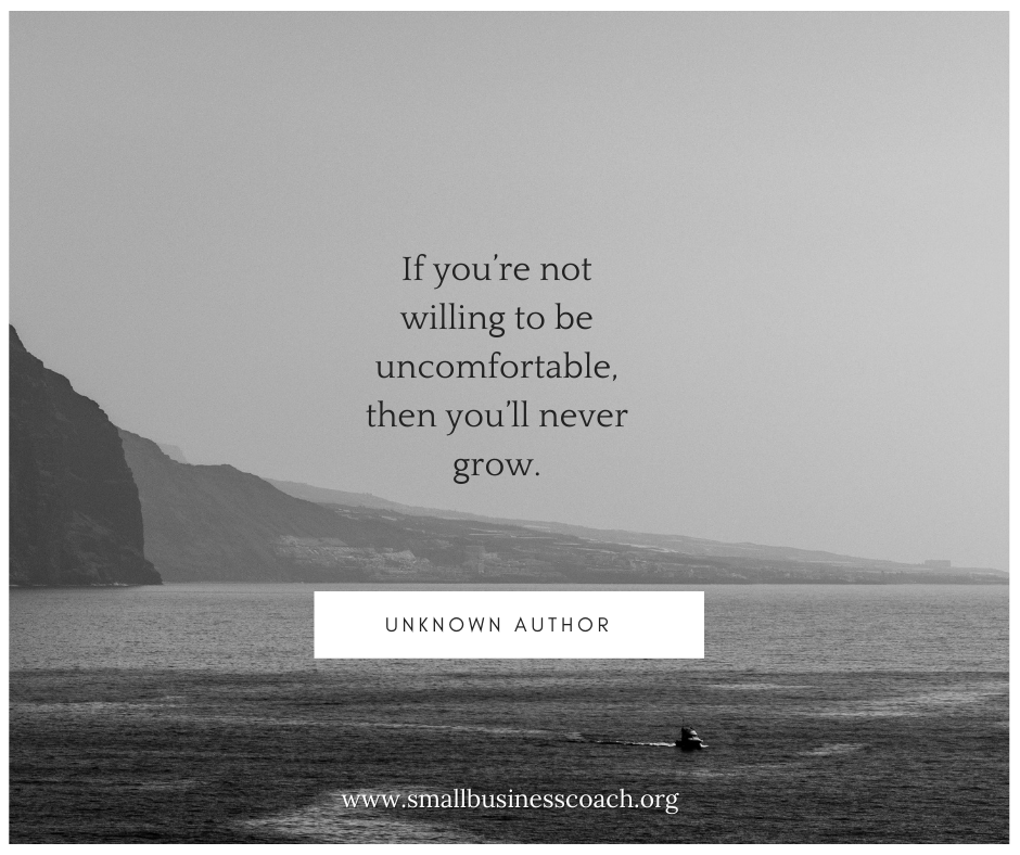 Without being pushed outside of our comfort zone into uncharted territory where anything can happen; we will remain the same person for life.

Comment 'Yeeey' if you agree...

#motivation #businesscoach #smallbusinesscoach