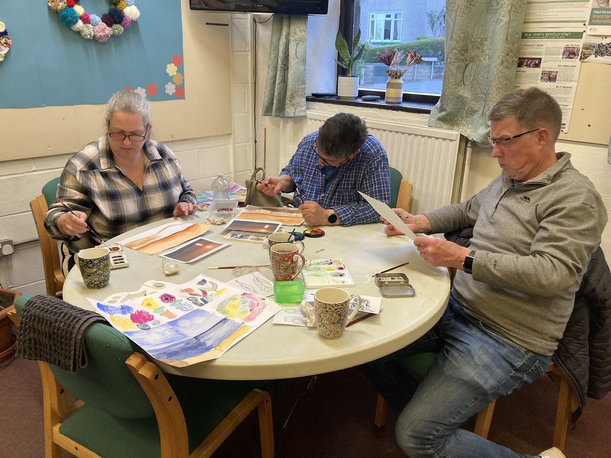 I honestly come away smiling from my class. It’s so good to share my knowledge and skills with folk who want to be creative but aren’t sure where to start. Complete beginners and the work they’re producing in a limited amount of time is pretty fabulous. #artclass #lancaster