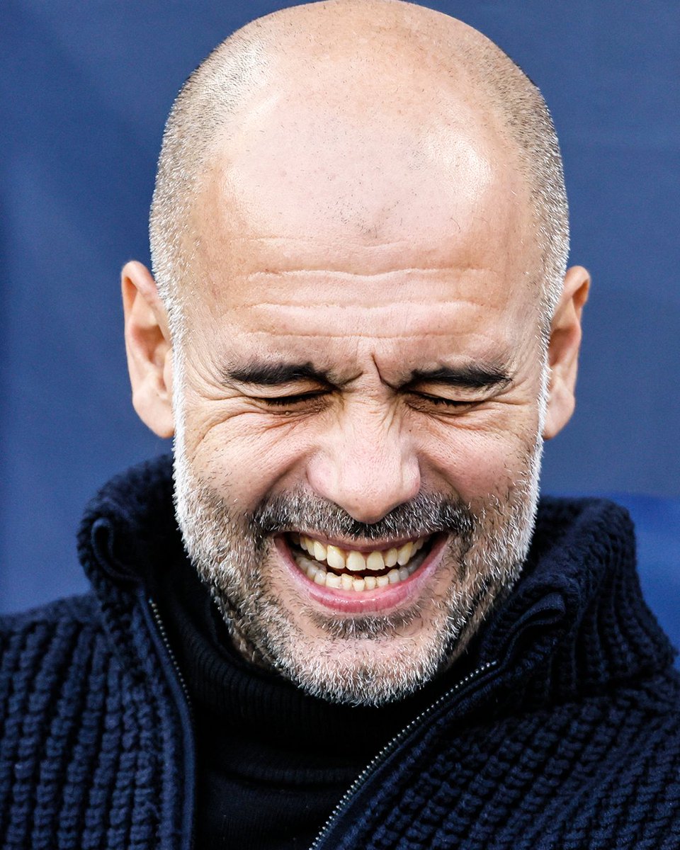 Pep Guardiola en ce moment 😁