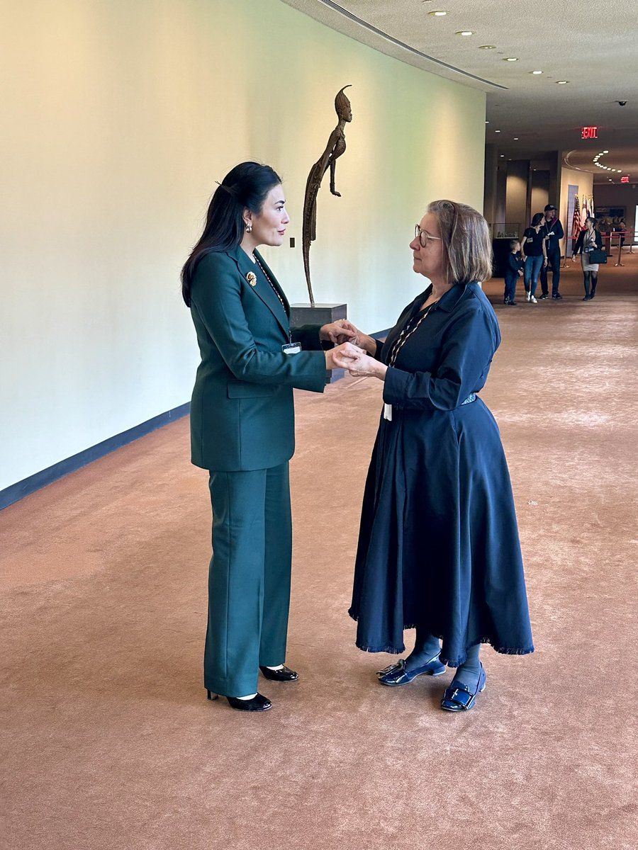 Catherine Marchi-Uhel presented her final report as the Head of the #IIIM today. I extend my gratitude for her unwavering commitment to protecting the vulnerable, advocating for the oppressed, & ensuring just reparations for victims and survivors of the most heinous crimes.