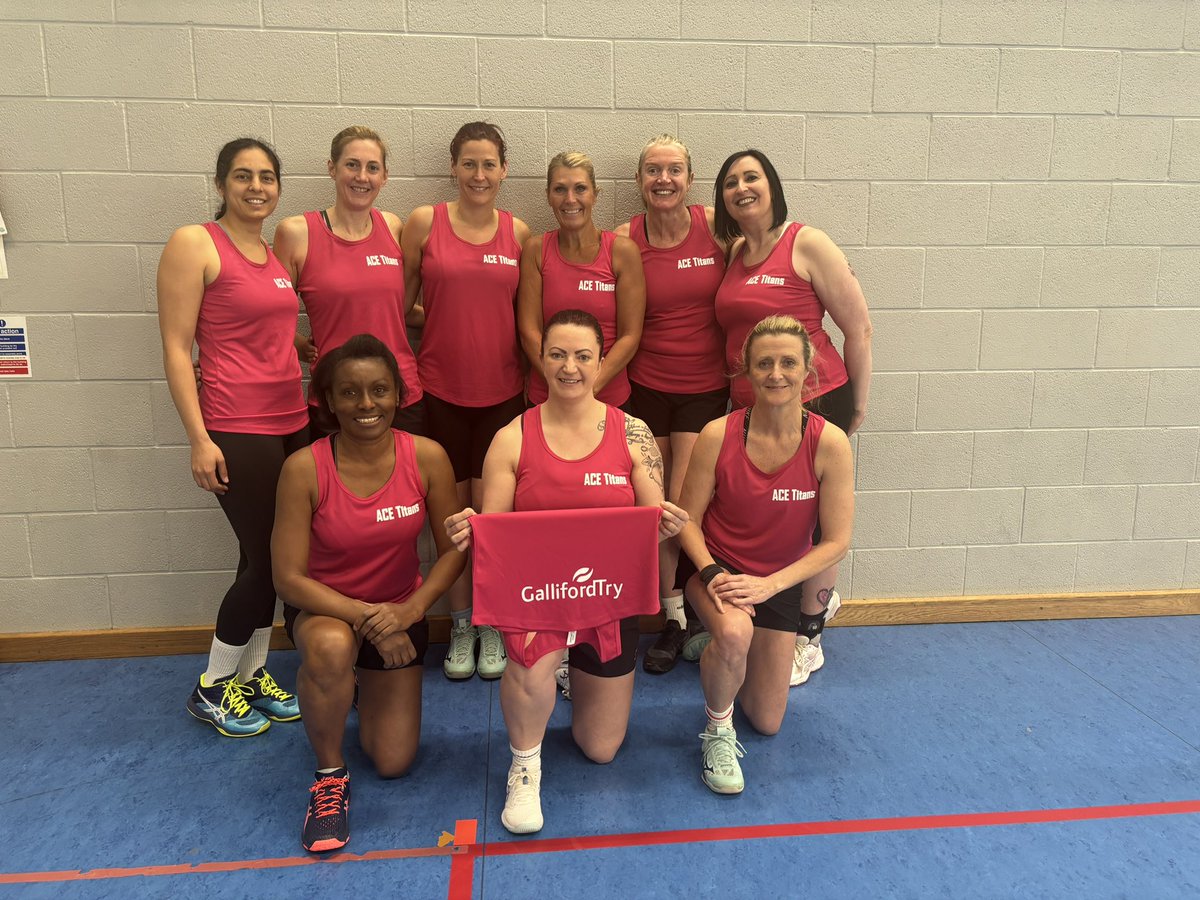 Would like to thank <a href="/gallifordtry/">Galliford Try</a> for supporting #TitansACE Netball team #masters in their #regional journey in the most recent festival of netball, we place 6th from 15 this time round #ontothenext