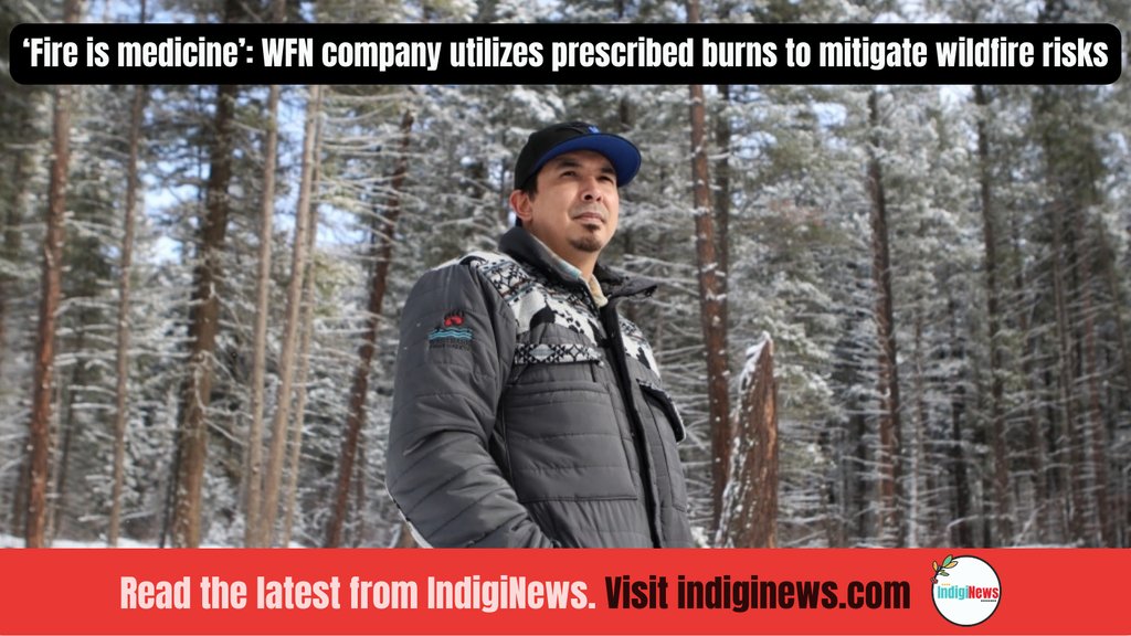Prior to colonization, cikilaxwm was a regular practice for thousands of years — now, initiatives to reintroduce fire to the ecosystem are making a resurgence indiginews.com/features/fire-… Story by Aaron Hemens (@aaron_hemens)