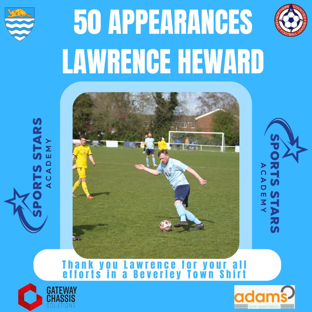 90’ | Lawrence Heward is on for Luke Sellers for his 50th Beverley appearance! #UpTheBeavers 🟥⛏️ #WRSBEV 🦫🩵 1-2