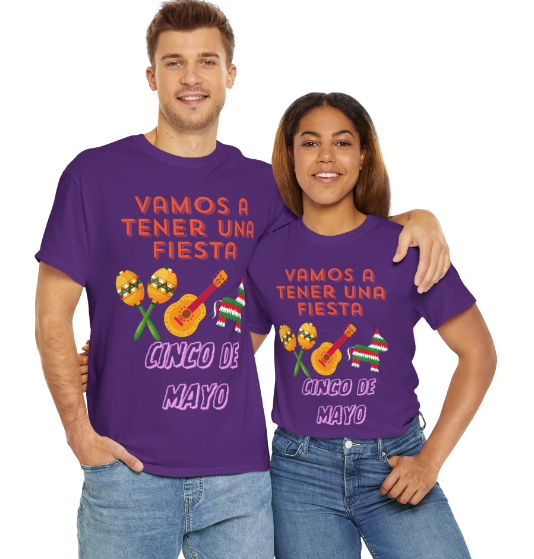 ¡Vamos a tener una fiesta! 🎉✨ Celebrate in style with our vibrant tee that sets the mood for fun and festivities.  💃🕺 #FiestaTime #PartyMode #CelebrateInStyle seasonalteeshirtsus.etsy.com