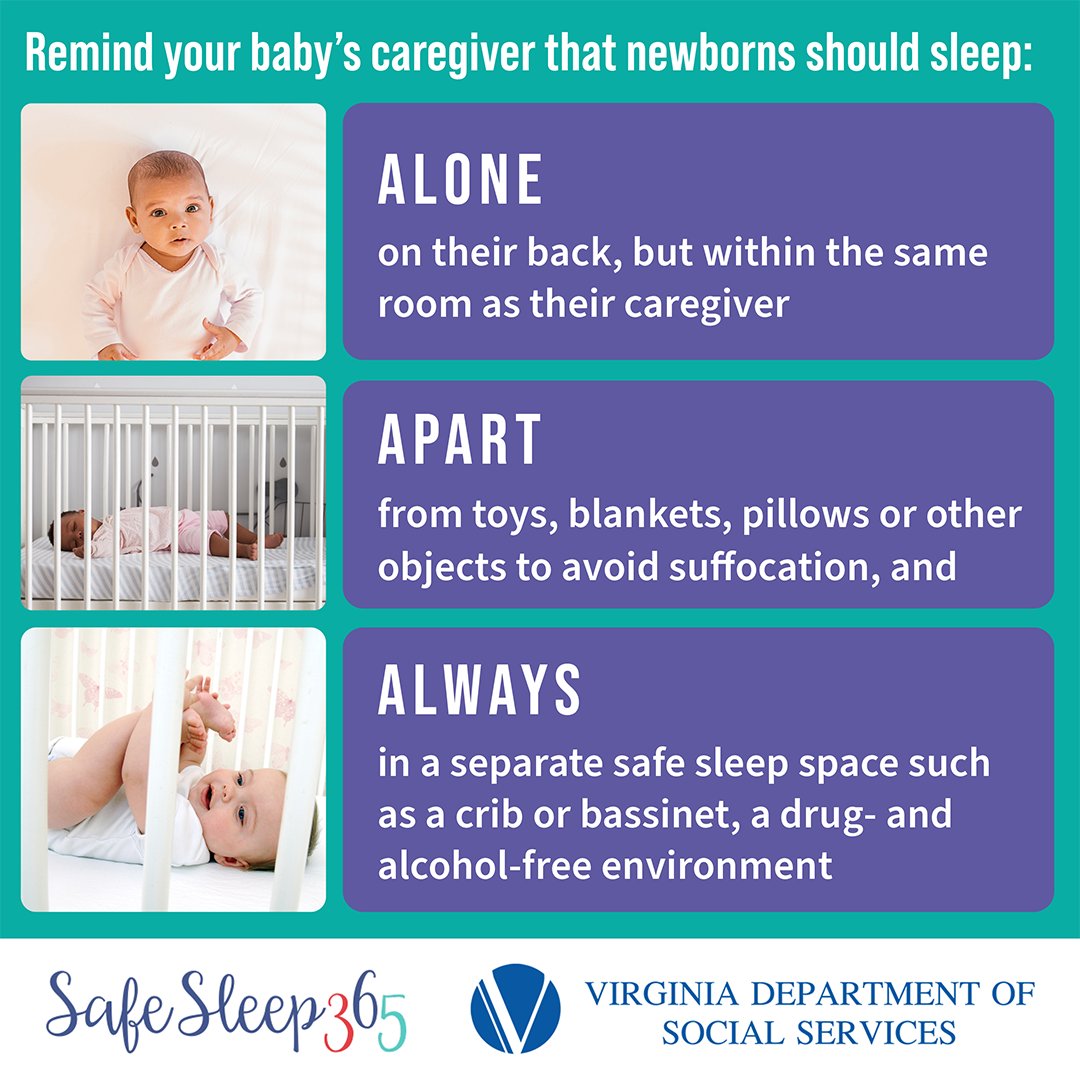 The leading cause of death for babies is sleep-related. An effective way parents can prevent a fatal accident during naptime is to ensure safe sleeping environments. This reduces the risk of infant deaths by more than 50%. Learn more at SafeSleep365.com. #CAPMonth