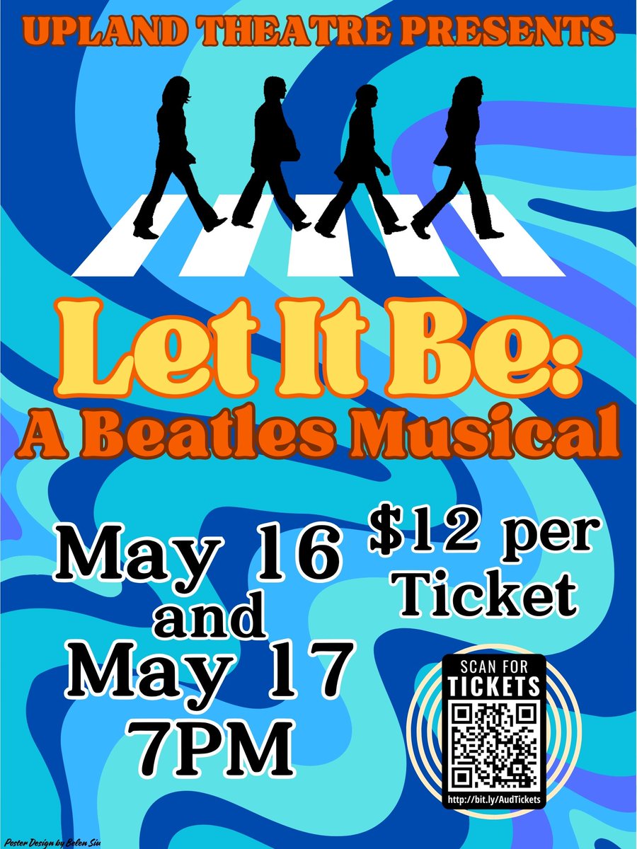 Come celebrate the music of the Beatles with the UHS Theatre Department as they present Let It Be. The show is May 16 and 17 at 7pm in the Highlander Auditorium. Tickets are $12 on line via the Highlander Auditorium website or can be purchased at the door with cash or card.