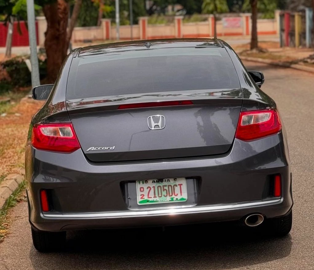 FOREIGN USED HONDA ACCORD COUPE 2013 MODEL WITH ORIGINAL DUTY NOW AVAILABLE…#DaggashAutos

📞09078783000