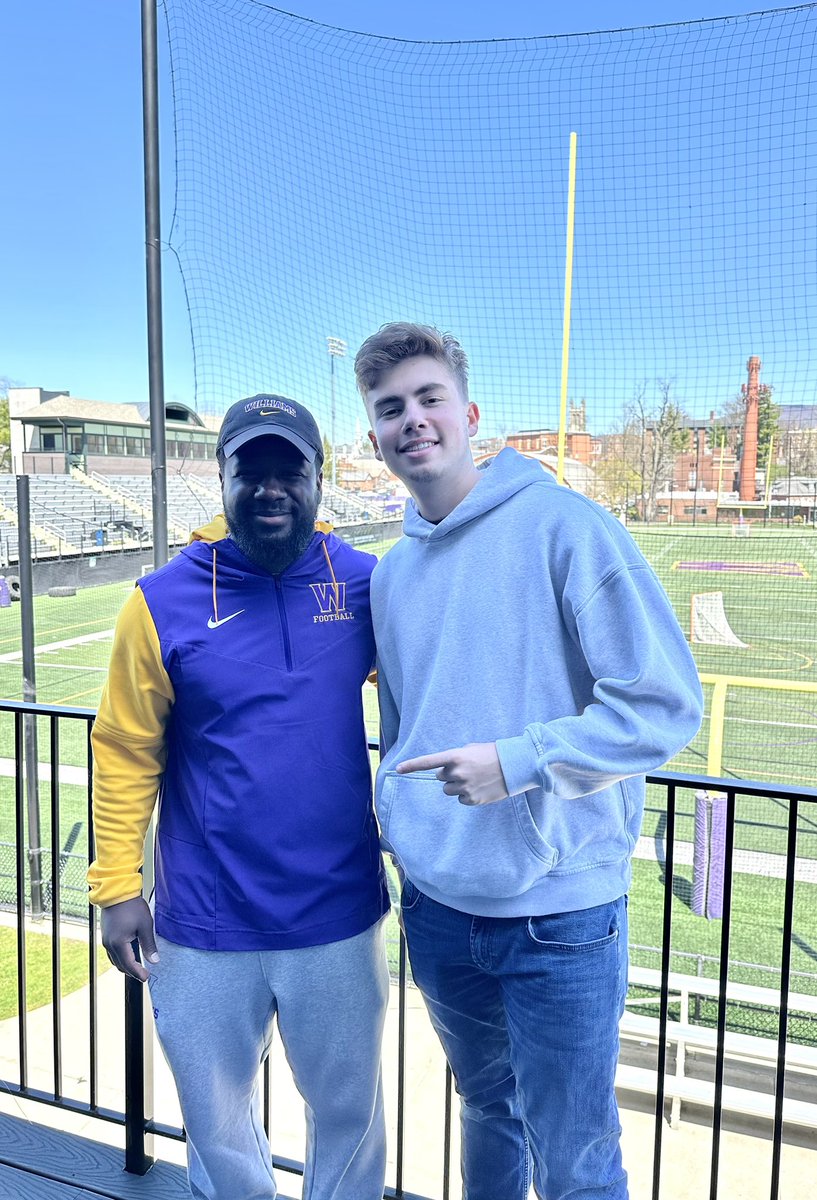 Efe Ilgar (@efe_ilgar_25) on Twitter photo Really enjoyed visiting <a href="/WilliamsEphsFB/">Williams Football</a> yesterday and seeing the facilities! Big thanks to <a href="/Coach_Miggs/">Ramon Mignott</a> for the hospitality and the time spent with me and my family. Excited to go back this summer!
<a href="/OneOnOneNJNYPA/">One On One Kicking Northeast</a> <a href="/HKA_Tanalski/">Adam</a> <a href="/EddieMish22/">Coach Eddie Mish</a> Really enjoyed visiting <a href="/WilliamsEphsFB/">Williams Football</a> yesterday and seeing the facilities! Big thanks to <a href="/Coach_Miggs/">Ramon Mignott</a> for the hospitality and the time spent with me and my family. Excited to go back this summer!
<a href="/OneOnOneNJNYPA/">One On One Kicking Northeast</a> <a href="/HKA_Tanalski/">Adam</a> <a href="/EddieMish22/">Coach Eddie Mish</a>