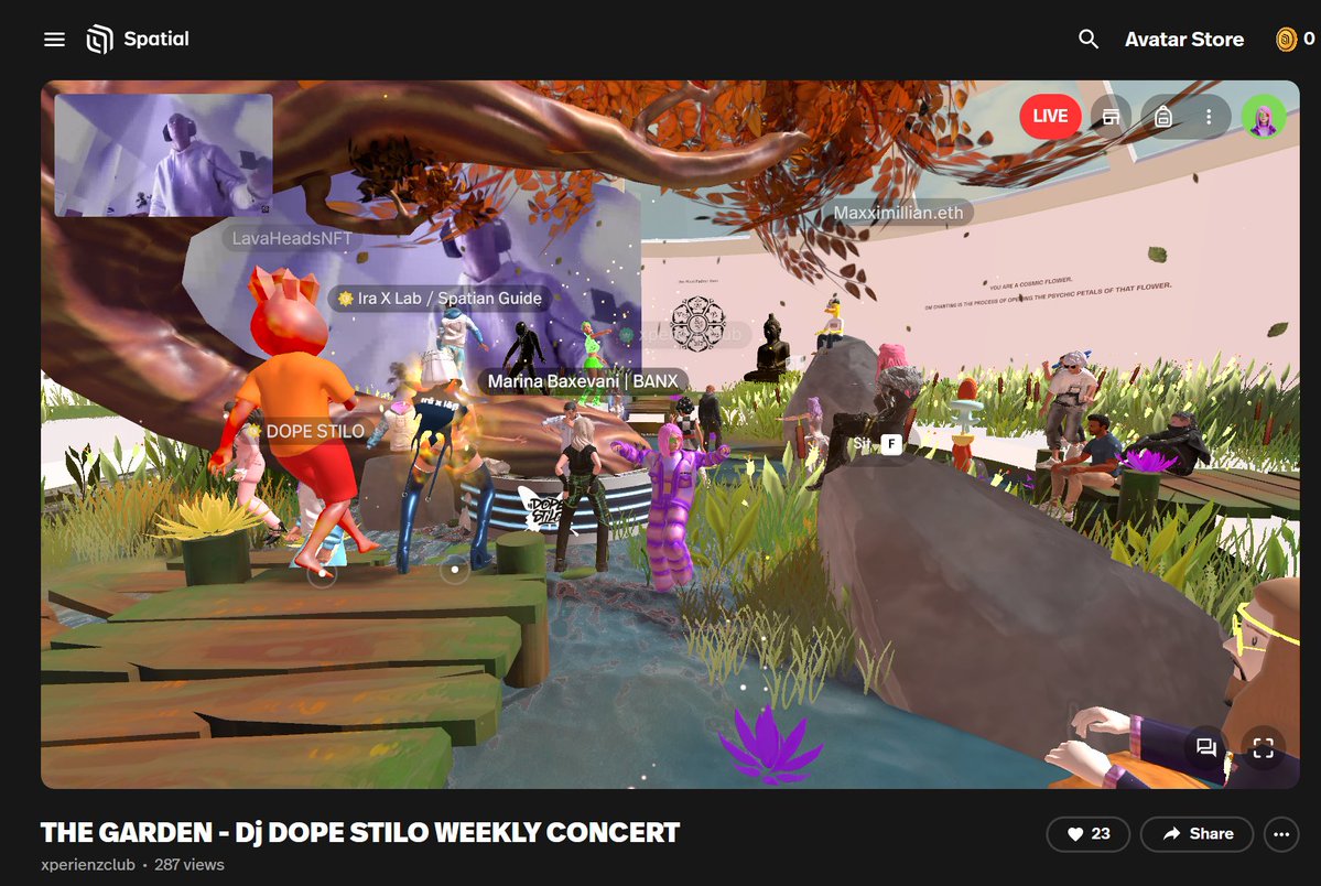 WEB3 MUST HAVE: THE GARDEN PARTY by @DopeStilo 😎 #Metaverse #WEB3 #Web3Community #Web3Music