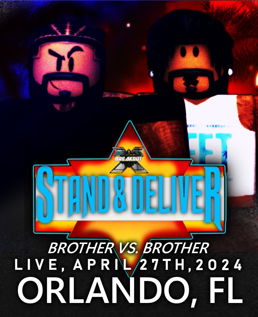 RRWBreakoutt's tweet photo. #BreakoutStandandDeliver | THIS SATURDAY

BIG BRO vs. LITTLE BRO. @9livees_ gets his wish and takes on his brother @raydenfrmnyc. 

WHO WILL WIN?? https://t.co/j2zip26AXX