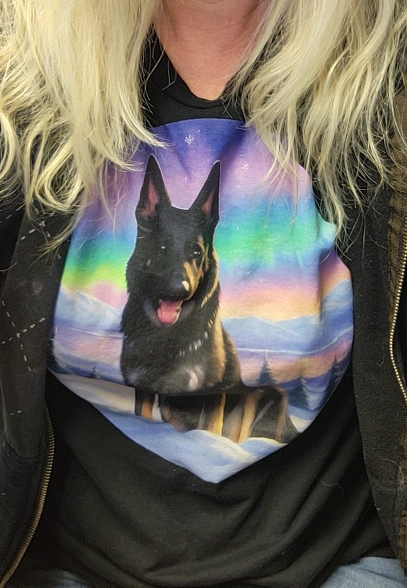 'In honor of Ryder's birthday today, I am wearing my T-shirt from PugMug. If you would like personalized merchandise of your pet, I highly recommend them!'
- Janice

#pugmugai #HappyCustomer #customerreview #dogtshirt #dogmemorial #northernlightsdog