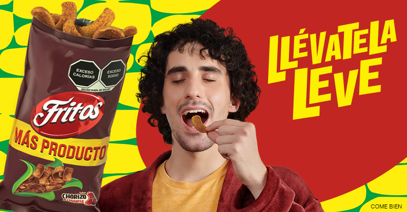 Fritos_Mexico's tweet photo. Adiós a las decisiones complejas. Con Fritos® #LlévatelaLeve