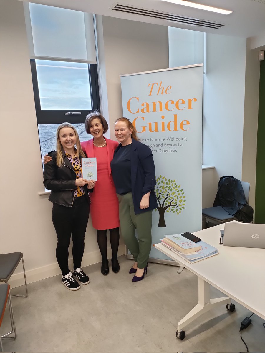 Delighted to be able to support former colleague Prof Anne Marie O Dwyer who spoke at @kildarelibrary this evening on her book The Cancer Guide. A brilliant resource for cancer patients and their families. @Eilish_Duignan_ @stjamesdublin #thecancerguide