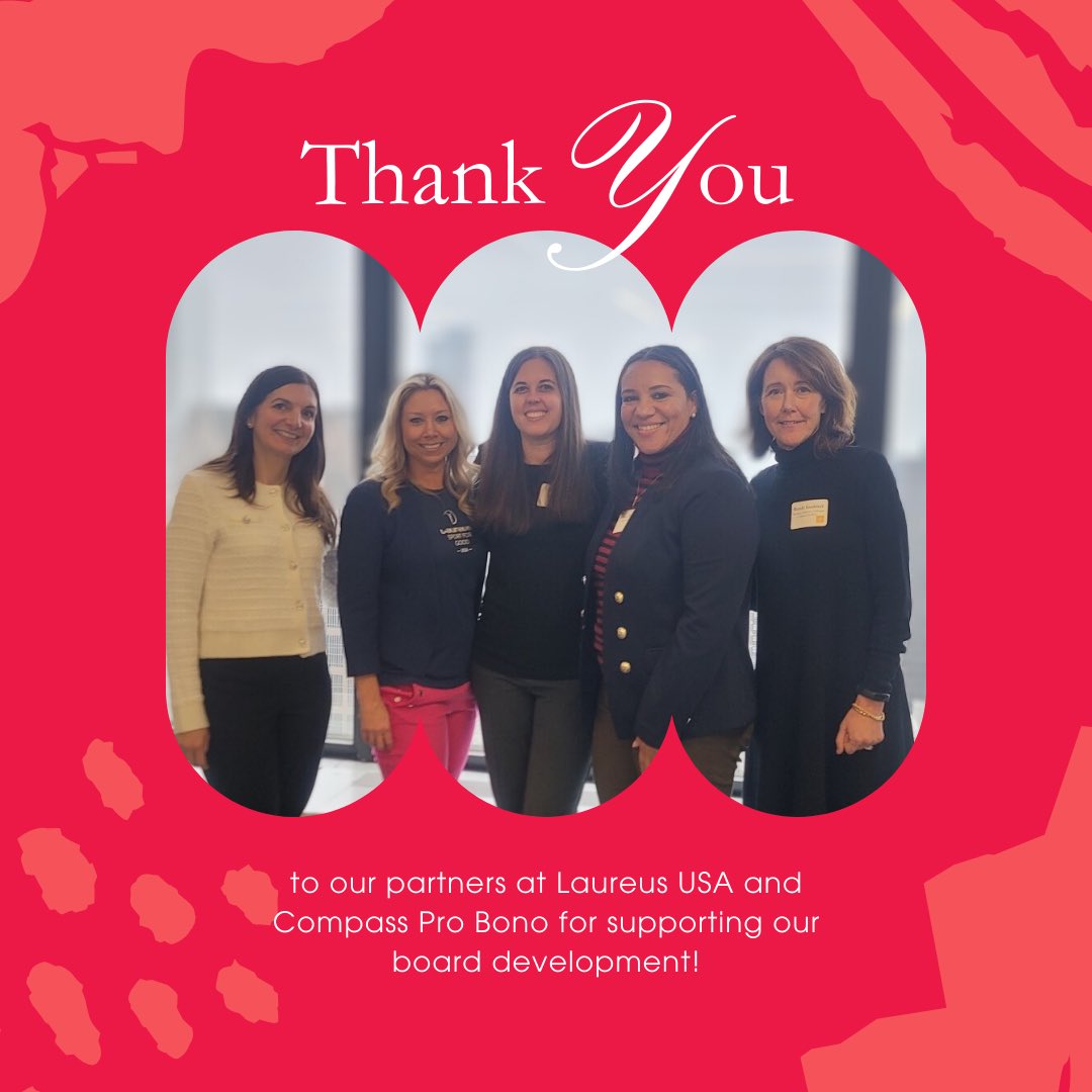 Earlier this month GFP USA board member Andrea Thomas and Executive Director Lindsay McClain Opiyo attended a board development training in Chicago. We’re grateful for the opportunity to learn and grow with @LaureusUSA and @CompassProBono. 🌟#Inspired #Thankful