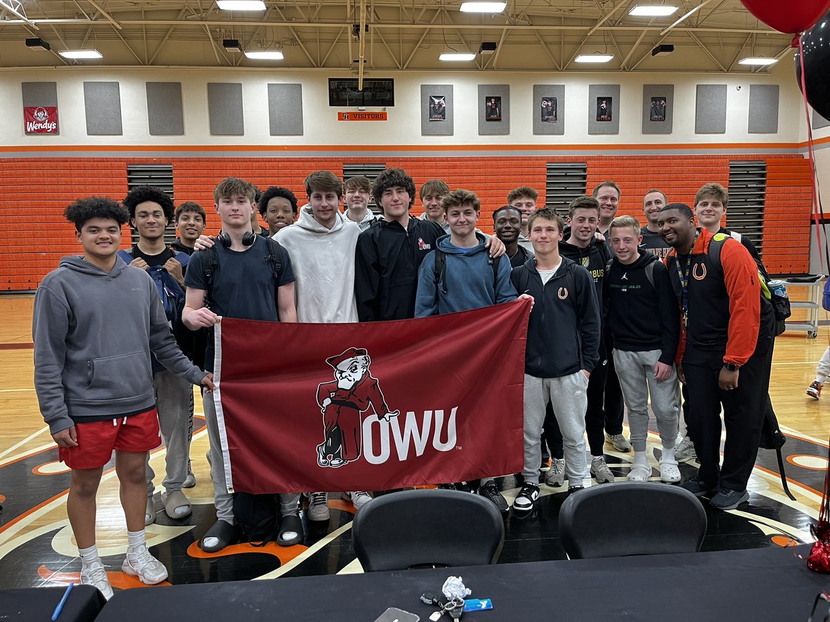 Delaware Hayes Basketball (@hayesbasketball) on Twitter photo Our guy <a href="/Jake1owman/">Jake Lowman</a> is staying home and playing both basketball and football at Ohio Wesleyan. One of the best multi sport athletes in school history. <a href="/OWUHoops/">OWU Menโs Basketball</a> is getting a winner! #TheBrotherhood Our guy <a href="/Jake1owman/">Jake Lowman</a> is staying home and playing both basketball and football at Ohio Wesleyan. One of the best multi sport athletes in school history. <a href="/OWUHoops/">OWU Menโs Basketball</a> is getting a winner! #TheBrotherhood
