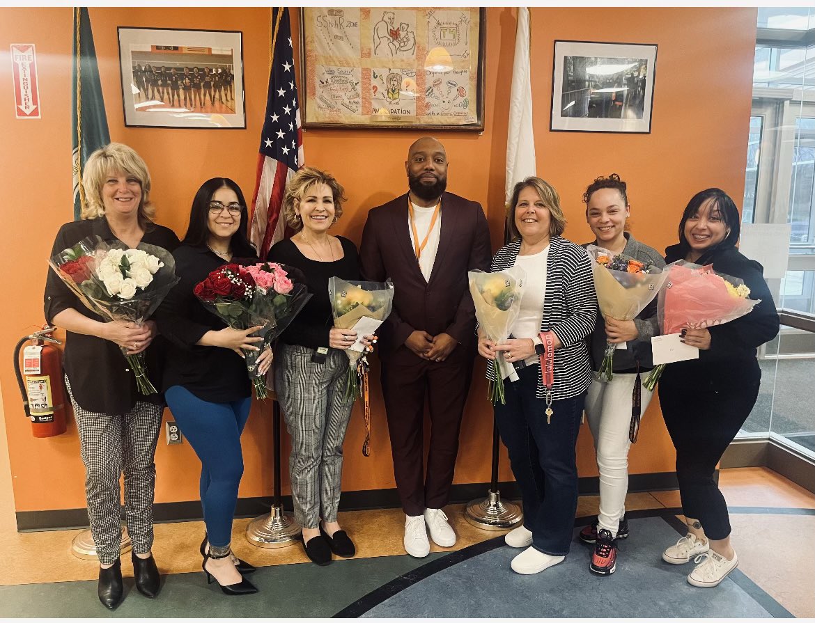 Happy Administrative Professional’s Day! We truly appreciate everything that these fabulous secretaries do for our students, staff, and teachers.  <a href="/worcesterpublic/">Worcester Public Schools</a>