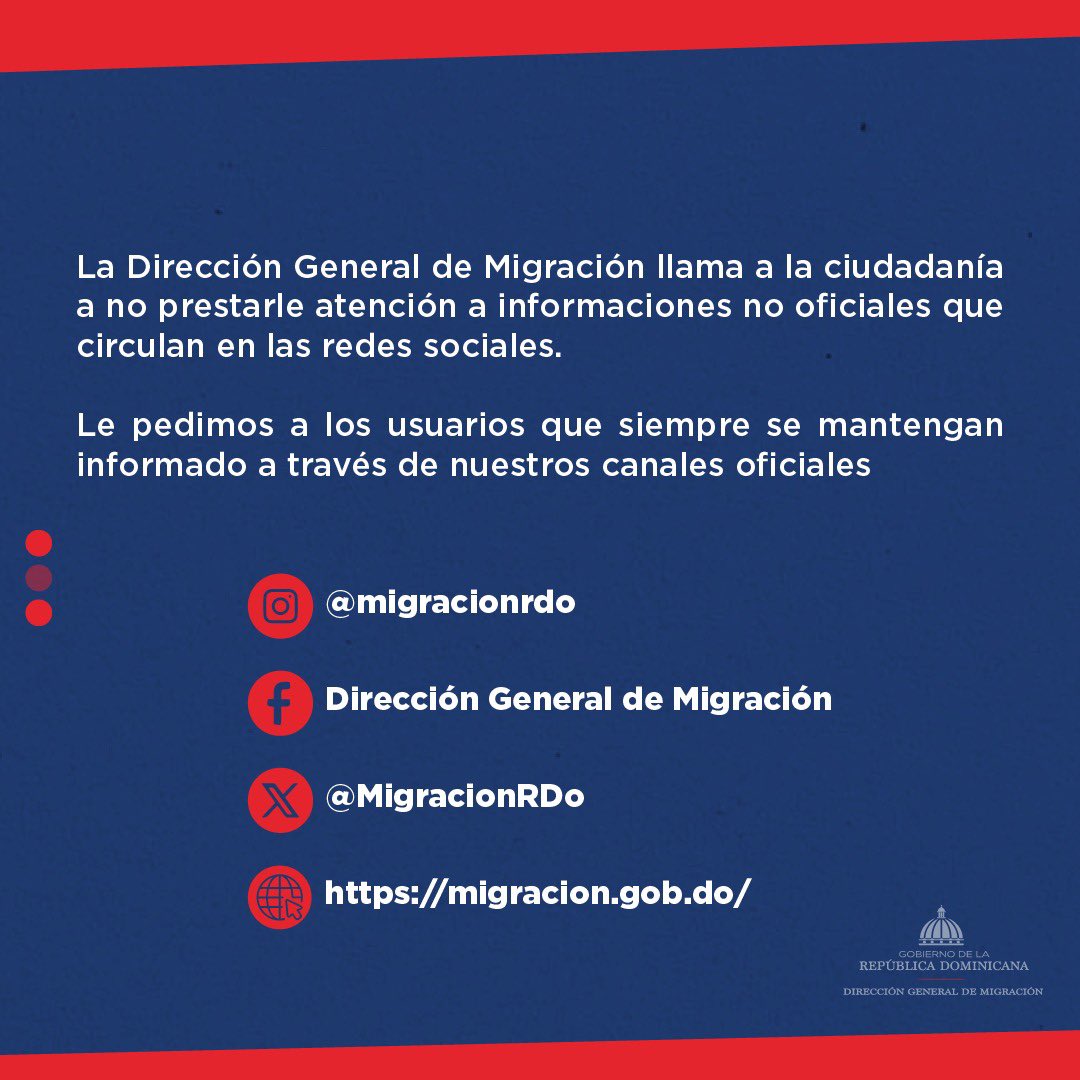 MigracionRDo tweet picture