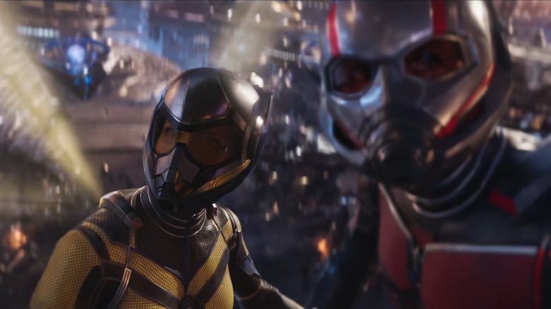 I was kinda bummed that this shot didn’t show up in the final cut of the movie, it was an cool shot of the 2 of them 🐜🐝 #AntManAndTheWaspQuantumania