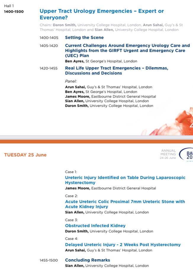 @EndoLuminalEndo @BAUSurology @BAUSendourology @Subu_Urologist @Sri_URO @jake_p76 @OJWiseman @JoCresswell4 @mobelal3 #BAUS24 Also looking forward to the session with Sian Allen @sonnyurol  Challenges we face and 3Ds-Dilemmas, Discussion & Decision. @BAUSurology @BSoT_UK @IPearce82 Workforce planning?