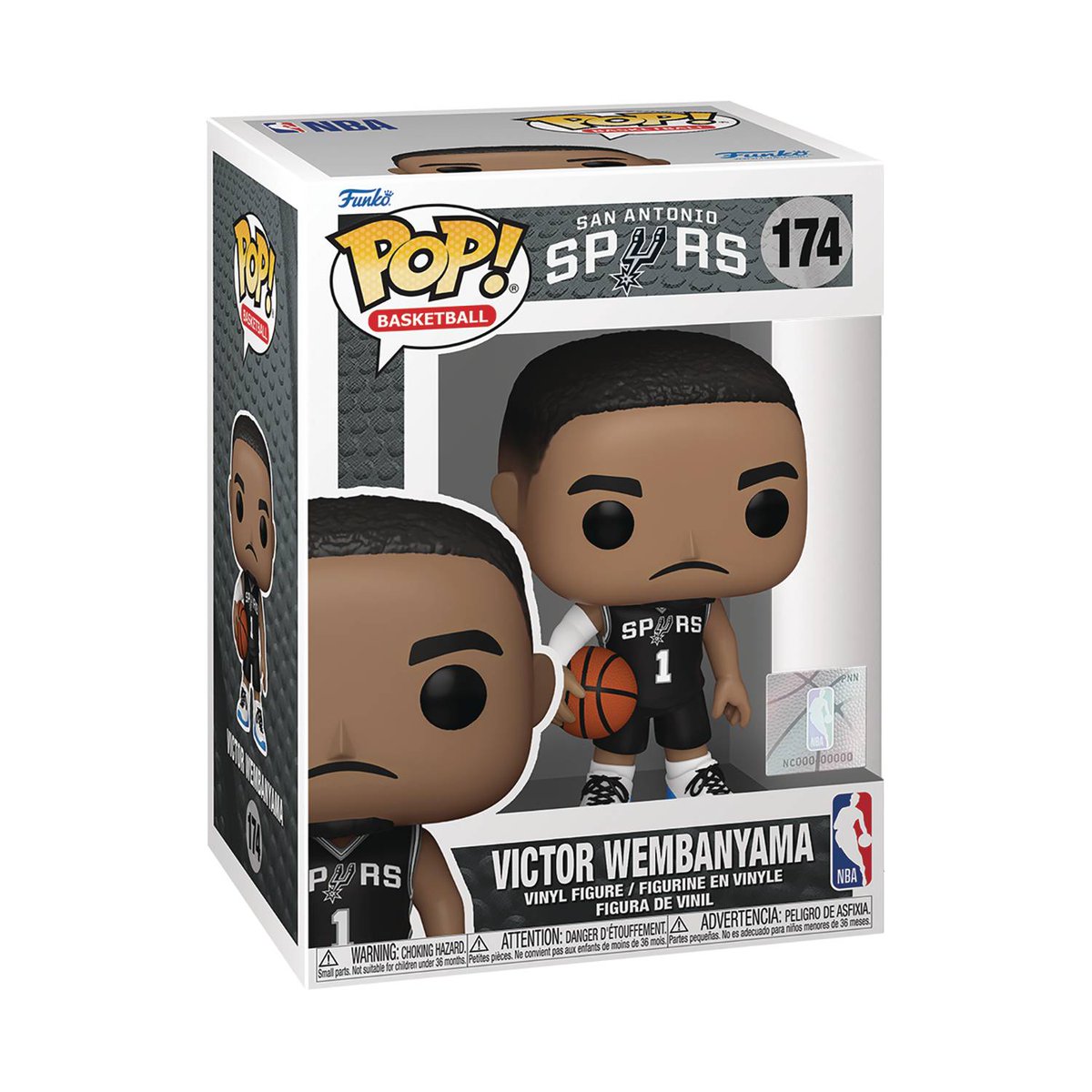 DLairSA's tweet photo. We are now taking orders for the Victor Wembanyama Funko Pop! It is expected to arrive in January 2025 and will sell for $13.99. Give us a call at 210-615-1229 to place your order! https://t.co/VvTyfij3gj