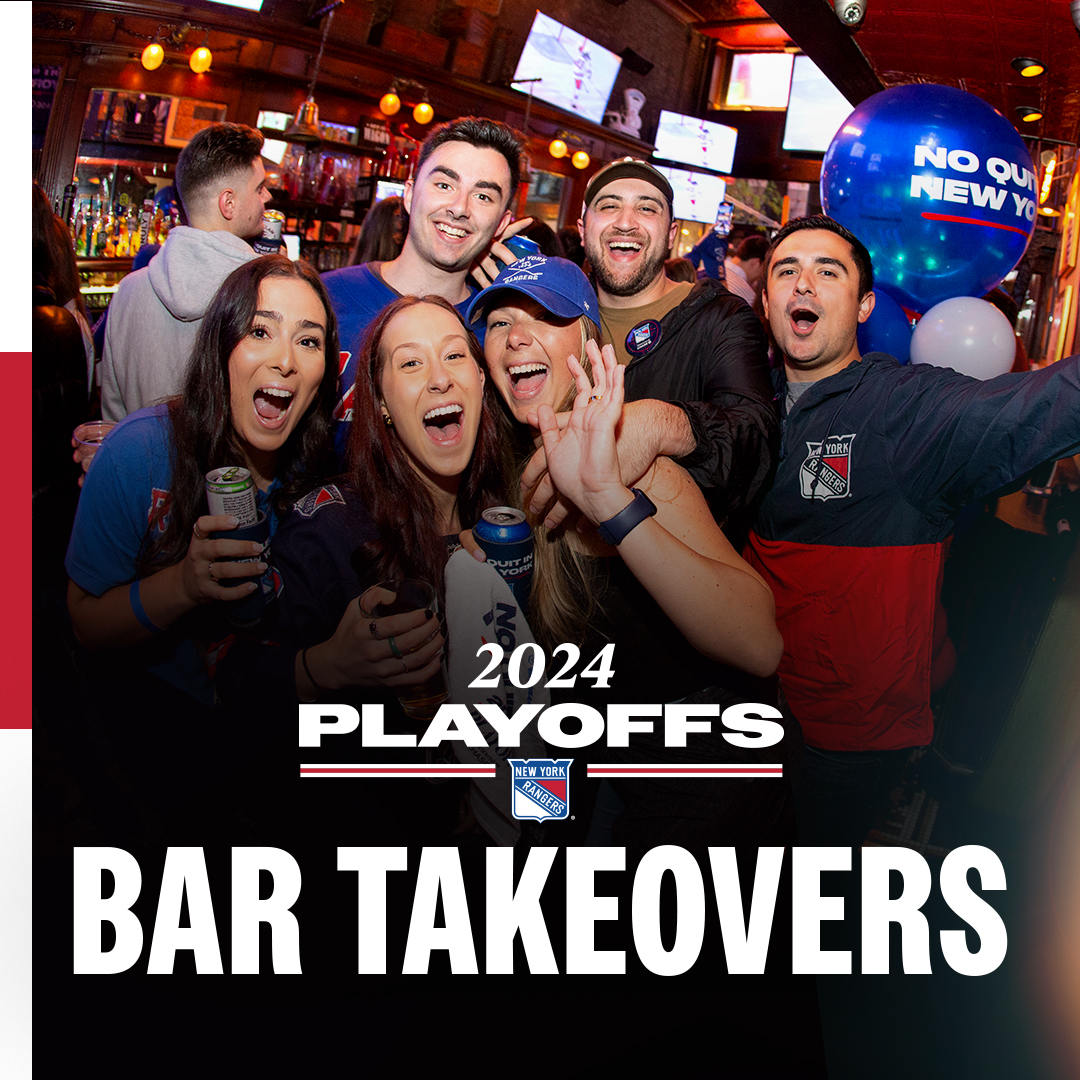 The series shifts to D.C. but let’s keep the support going strong. 👊 Head to your local bar to support your #NYR for Games 3 & 4: nyrange.rs/4baXHSQ