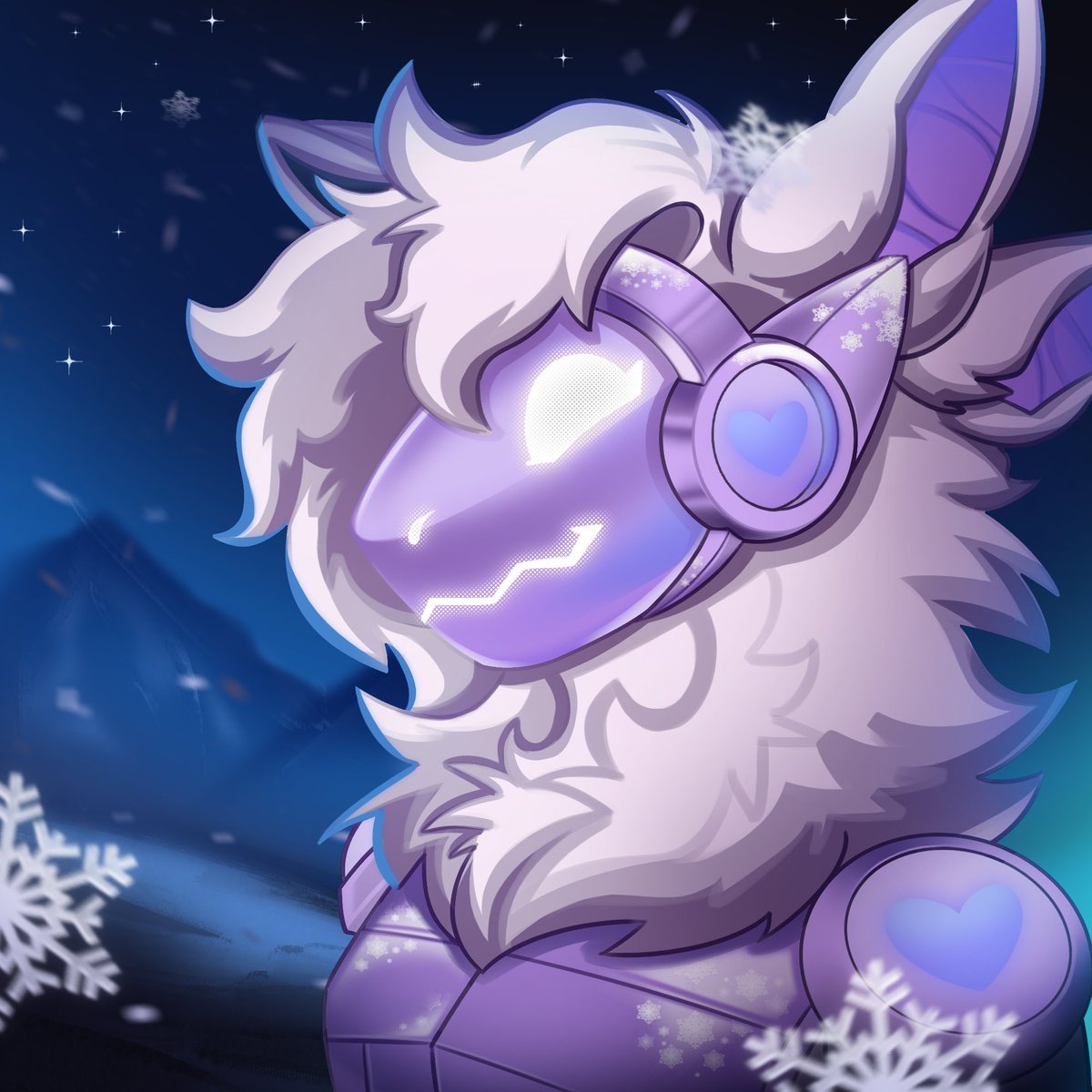 Snow Proto! ❄️✨
#Furry #Protogen